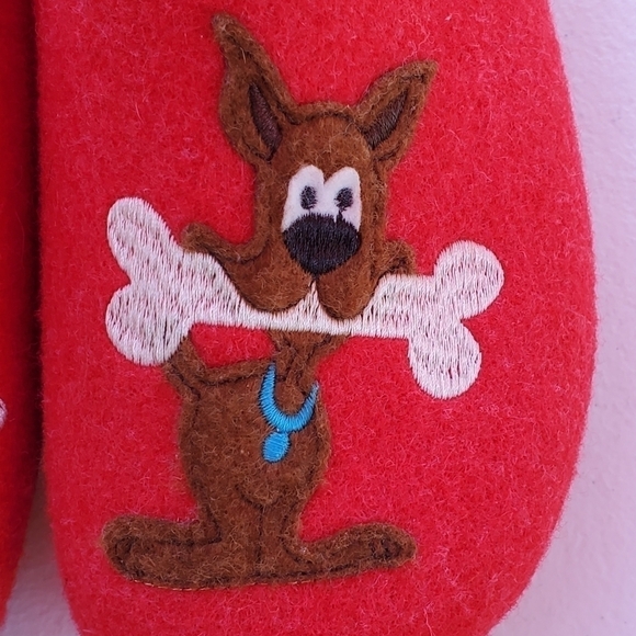 HTF Flexus by Spring Step sz EU40 US9 Dog Lovers wool slippers shoes Scooby Dane - Picture 13 of 14